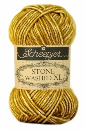 Voordeelprijs Scheepjes Stone Washed XL - 849 Yellow Jasper - Katoen-mix Garen