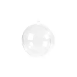 Shop Nu Rico Design kunststof kerstbal rond 6cm transparant