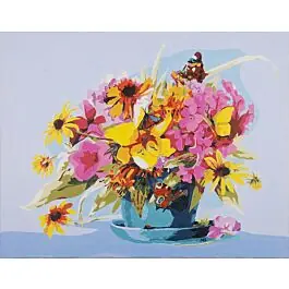 Schilder op nummer pot met bloemen Marjolein Bastin Lanarte PN-0194385 Shop Nu