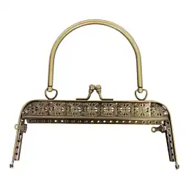 Gratis Verzending Tasbeugel met handgreep 18,5cm oud goud