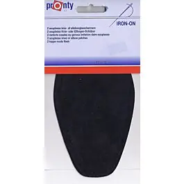 Zwarte elleboogstukken, 2 stuks Populair