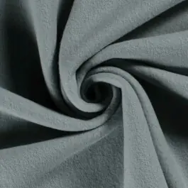 Tijdelijk Beschikbaar Katoenen fleece staalblauw