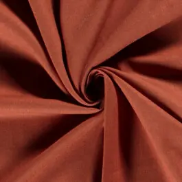 Viscose linnen geweven uni brick Laatste Versie