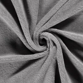 Bamboe badstof fleece grijs Laatste Kans