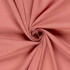 Voordeelprijs Cretonne katoen premium uni koraal