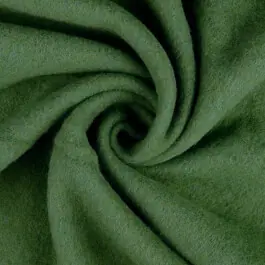 Wollen fleece uni groen Laatste Kans