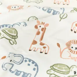 Sweat/french terry dieren offwhite Lage Kosten