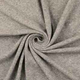 Badstof jersey grijs melange Goedkoop