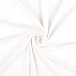 Aanbieding Viscose jersey vintage modal touch wit