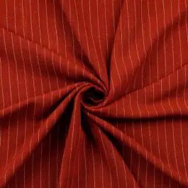 Viscose linnen slub strepen koper Voordeelprijs