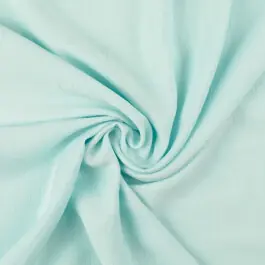 Viscose poplin crushed uni turquoise Merkproduct