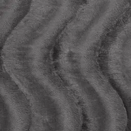 Velboa velours uni donkergrijs Weekendaanbieding