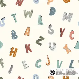 Aqua protect letters offwhite Superprijs