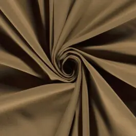 Koop Online Katoen tricot uni lichtbruin