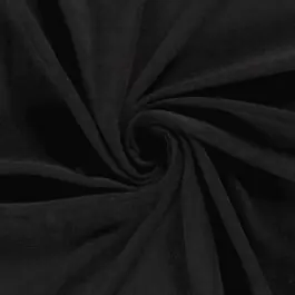 Badstof jersey zwart Bestel Nu