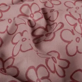 Tijdelijk Beschikbaar Baby corduroy bloemen roze