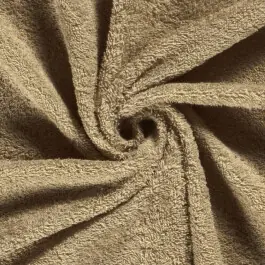 Badstof uni beige Dagaanbieding