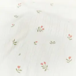 Ajour bloemen offwhite Populair