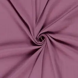 Gratis Retour Katoenen mousseline uni oudroze