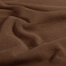 Tijdelijk Beschikbaar Terry crêpe uni roest