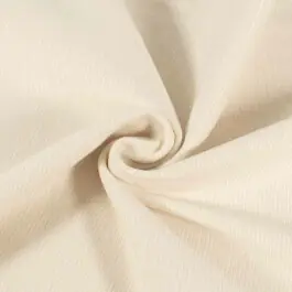 Lage Prijs Boordstof gestreept 1mm creme/offwhite