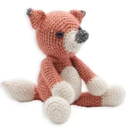 Haakpakket splinter vos - amigurumi diy kit Alleen Vandaag