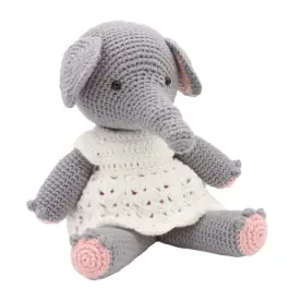 Haakpakket olga olifant - amigurumi diy kit Favoriet