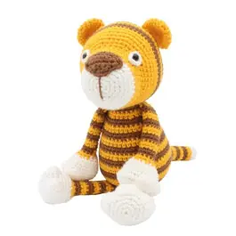 Haakpakket yu cheng tijger - amigurumi diy kit Veilige Betaling