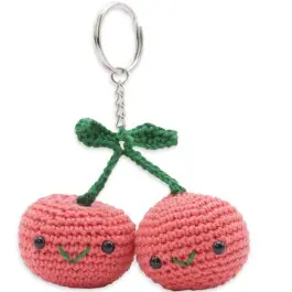 Meest Verkocht Haakpakket kersen - amigurumi diy kit