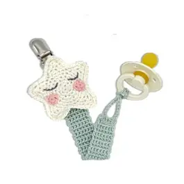 Actieprijs Haakpakket speenkoord ster - amigurumi diy kit