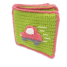 Haakpakket zacht boekje voertuigen - amigurumi diy kit Beperkt Aanbod