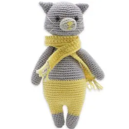 Bestel Nu Haakpakket polly kat - amigurumi diy kit