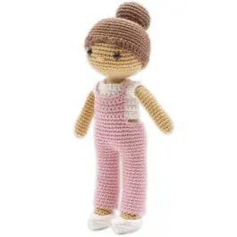 Haakpakket meisje roos - amigurumi diy kit Gratis Verzending