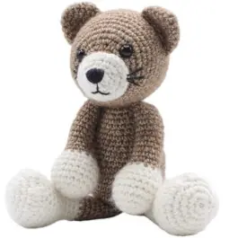 Koop Vandaag Haakpakket robbin kat - amigurumi diy kit