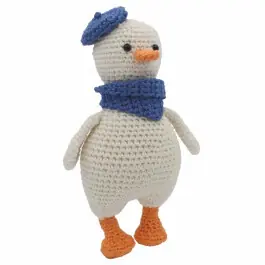 Bestel Nu Haakpakket gaston gans - amigurumi diy kit