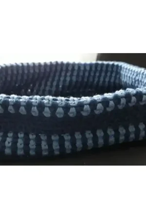 Tijdelijk Beschikbaar Haakpatroon mand groot vierkant