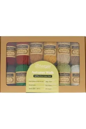 Scheepjes Softfun colour pack 12x20g Autumn Walk 24941 Beperkte Voorraad