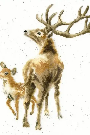 Wild At Heart Aida BorduurpakketXHD72 bothy threads Express Levering