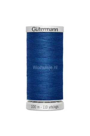 Actieprijs Super sterk naaigaren 214 blauw 100 m Gütermann