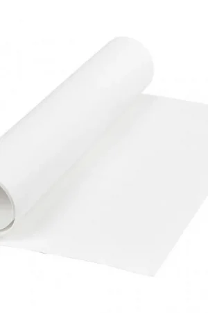 Actieprijs Faux Leather Papier , b: 50 cm, 350 g/m2, wit, 1m