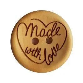 Voordeelprijs Knoop Made with love 20mm van DURABLE 020.1110