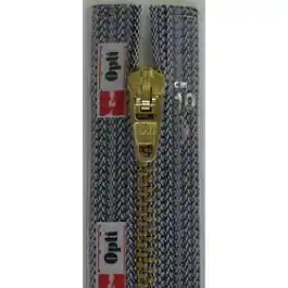 20cm niet deelbare jeans rits metaal antiek goudkleurig M40 van OPTI 001.1993.20 Beste Prijs