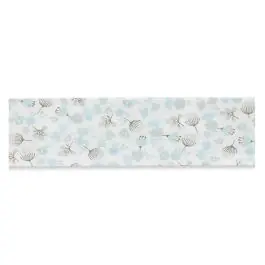 Dagaanbieding Biaisband met bloemen 30mm blauw UNION KNOPF 7593.064