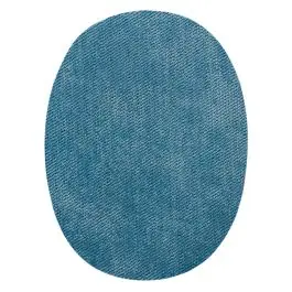 Actieprijs Blauwe Elleboogstukken keperlook 8.5cmx11cm van Verachtert PN-0200017 12193