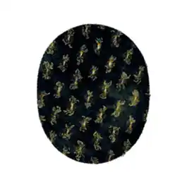 Aanbieding Denim elleboog- en kniestukken met gaatjes 120mm van UNION KNOPF 2305