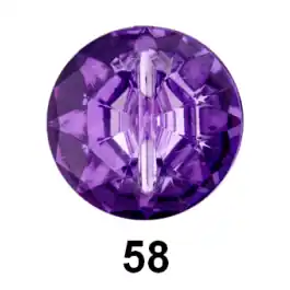 Diamanten knoop polyester van UNION KNOPF 451019 Lage Prijs