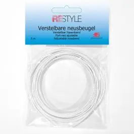 Flexibel neusbeugelband voor mondkapjes 5m van RESTYLE 017.1233 Gratis Verzending