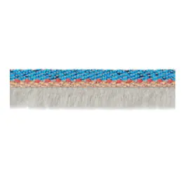 Direct Beschikbaar Franjes band 12mm grijs UNION KNOPH 7650