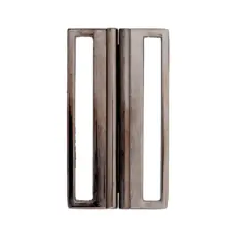 Actieprijs Grote rechthoekige metalen gesp 60mm van UNION KNOPF 500250