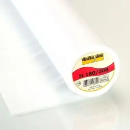 Aanbieding H180 soepele plakvlieseline voor kleding 90cm breed van VLIESELINE 025.H180.90